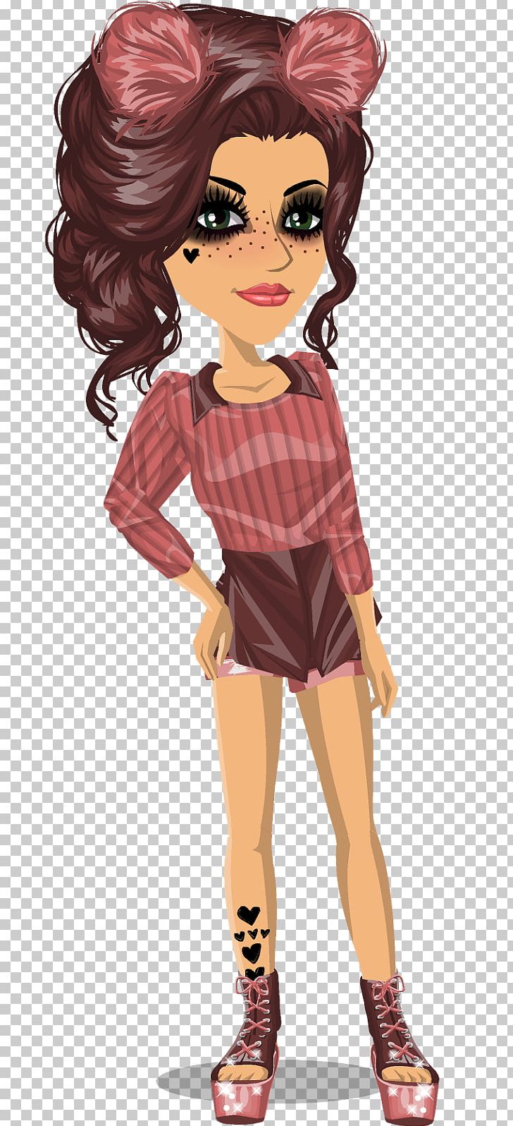 MovieStarPlanet Character Design Animation PNG, Clipart, Anime, Art, Barbie, Brown Hair, Cartoon Free PNG Download