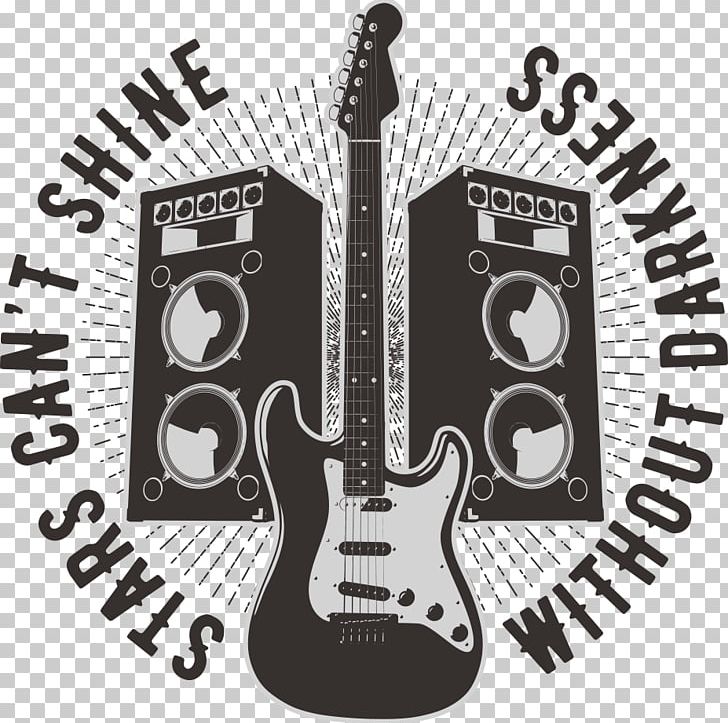 Electric Guitar Microphone Acoustic Guitar PNG, Clipart, Acoustic, Acoustic Guitars, Bass Guitar, Black, Black And White Free PNG Download