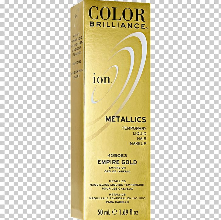 Hair Coloring Metallic Color Cosmetics Lotion Gold PNG, Clipart, Color, Cosmetics, Cream, Gold, Grey Free PNG Download