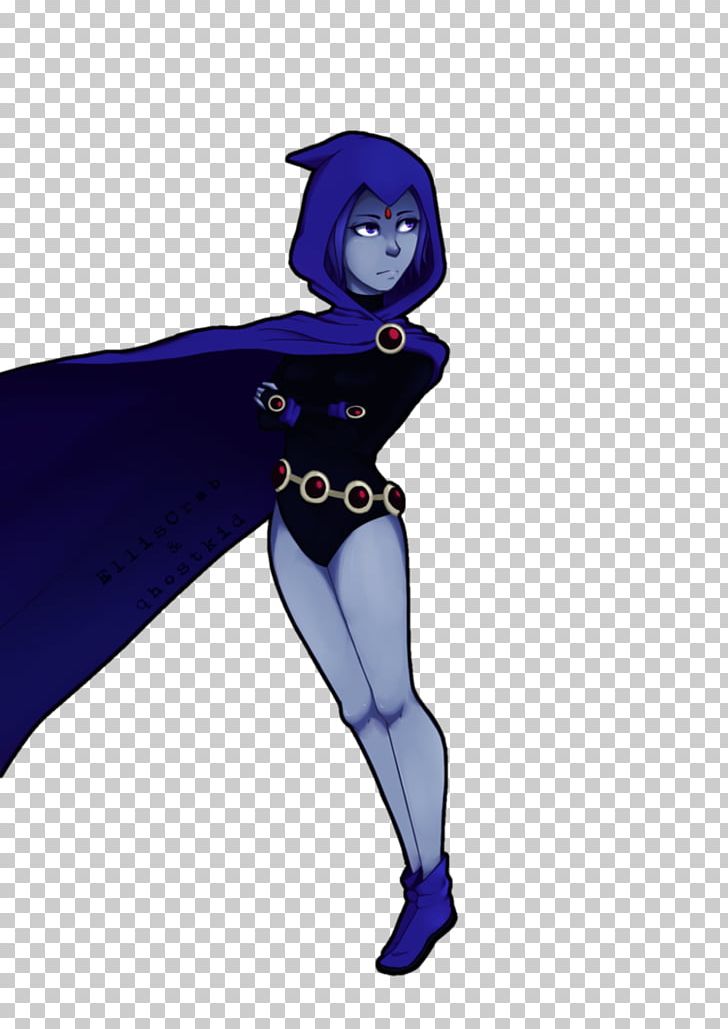 Raven Teen Titans Character Drawing Television Show PNG, Clipart, Animals, Cartoon, Character, Cobalt Blue, Common Raven Free PNG Download