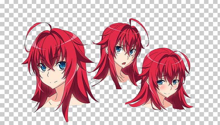 3D model Highschool DxD - Rias Gremory MMD Model DELUXE VR / AR