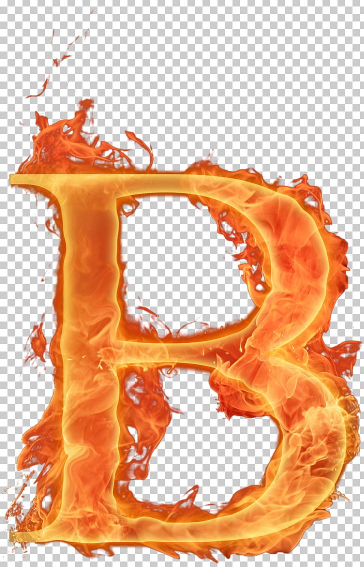 colorful flame letters