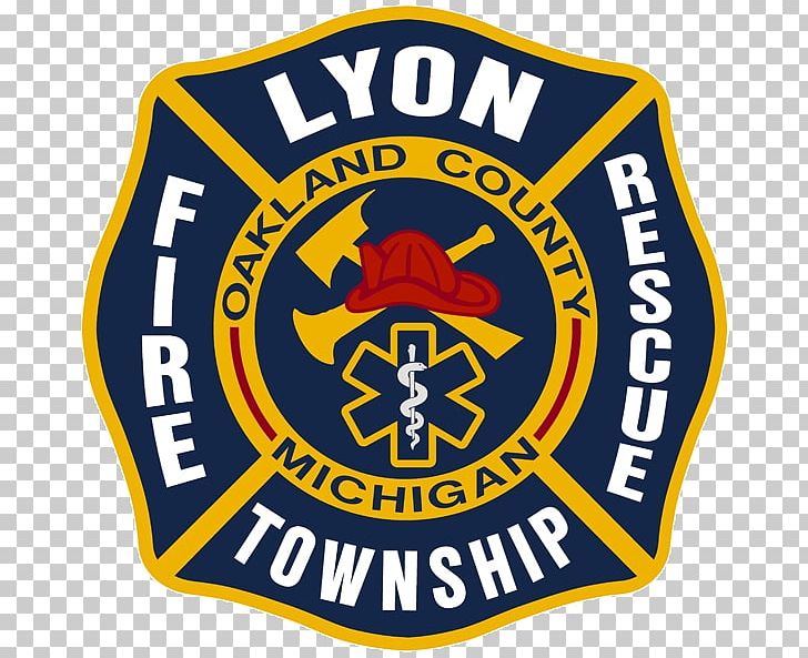 Lyon Township Fire Department Organization New Hudson Fire Chief PNG, Clipart, Area, Badge, Brand, Emblem, Facebook Free PNG Download