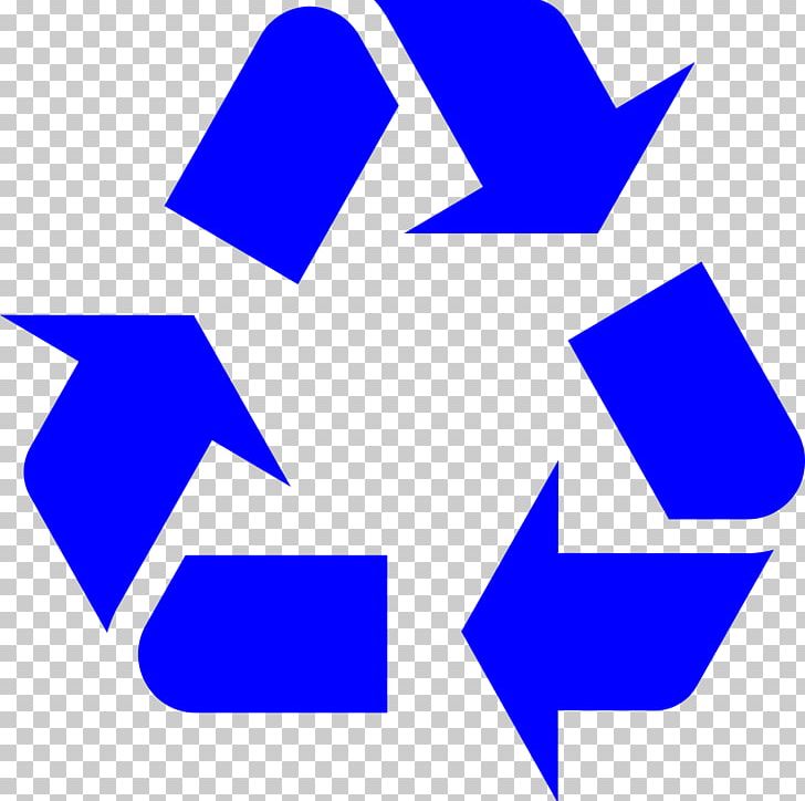 Recycling Symbol Rubbish Bins & Waste Paper Baskets PNG, Clipart, Angle, Area, Blue, Brand, Computer Icons Free PNG Download
