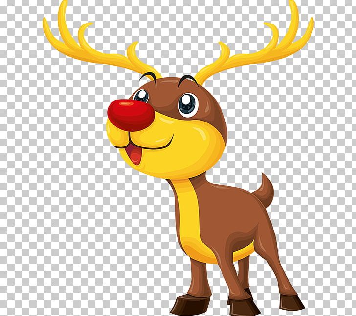 Reindeer Cartoon Christmas PNG, Clipart,  Free PNG Download