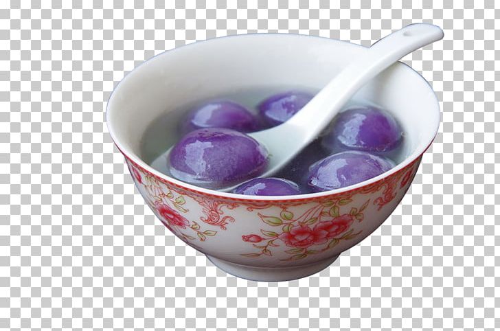 Tangyuan Dongzhi Bowl Purple PNG, Clipart, Art, Blue, Bowl, Christmas Ball, Christmas Balls Free PNG Download