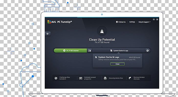 AVG PC TuneUp Dell Personal Computer Computer Software AVG Technologies CZ PNG, Clipart, Avg Pc Tuneup, Avg Technologies Cz, Brand, Cleaning Tool, Computer Maintenance Free PNG Download
