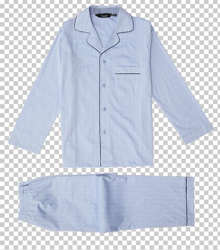Dress Shirt Pajamas Bathrobe Sleeve Cotton PNG, Clipart, Bathrobe, Blouse, Blue, Boxer Shorts, Button Free PNG Download