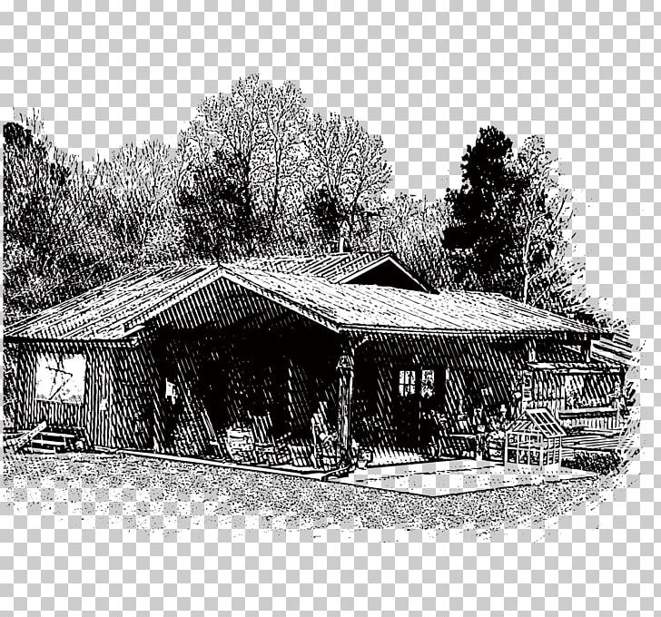 Shack House Cottage Hut Log Cabin PNG, Clipart, Barn, Black And White, Cottage, Farmhouse, Home Free PNG Download