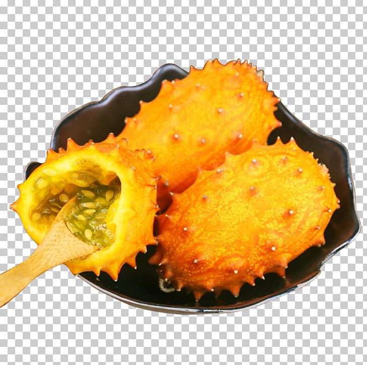 Horned Melon Vegetarian Cuisine Fritter Auglis PNG, Clipart, Auglis, Cucumber, Cuisine, Deep Frying, Deer Horn Free PNG Download