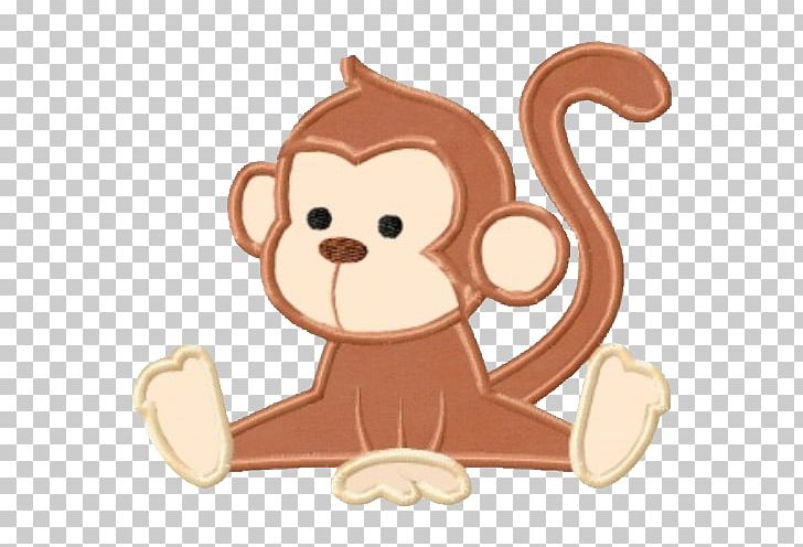 Monkey Appliqué Machine Embroidery Patchwork PNG, Clipart, Animals, Applique, Carnivoran, Cartoon, Cat Like Mammal Free PNG Download