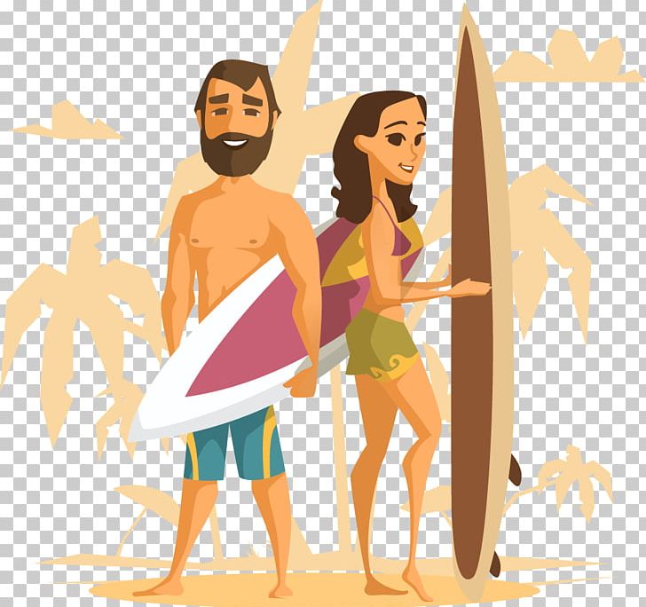 Cartoon Silhouette Illustration PNG, Clipart, Arm, Art, Beach Party, Beach Vector, Boy Free PNG Download