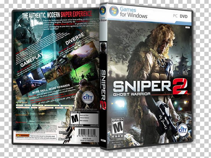 Xbox 360 Sniper Ghost Warrior 2 Sniper Ghost Warrior 3 Pc Game Png Clipart Film Firstperson