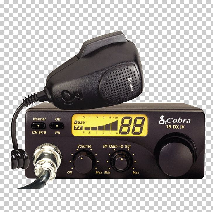 Citizens Band Radio Cobra 19 DX IV DXing Radio Frequency PNG, Clipart, Aerials, Citizens Band Radio, Cobra 19 Dx Iv, Communication Channel, Communication Device Free PNG Download