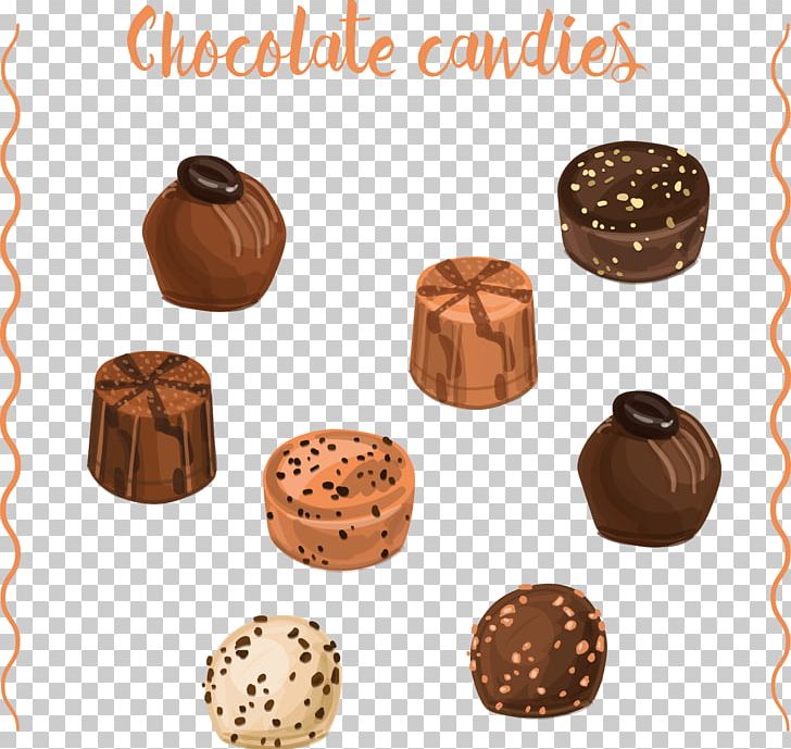 Chocolate Truffle Praline Chocolate Balls Bonbon PNG, Clipart, Chocolate, Chocolate Vector, Cocoa Bean, Download, Drawing Free PNG Download