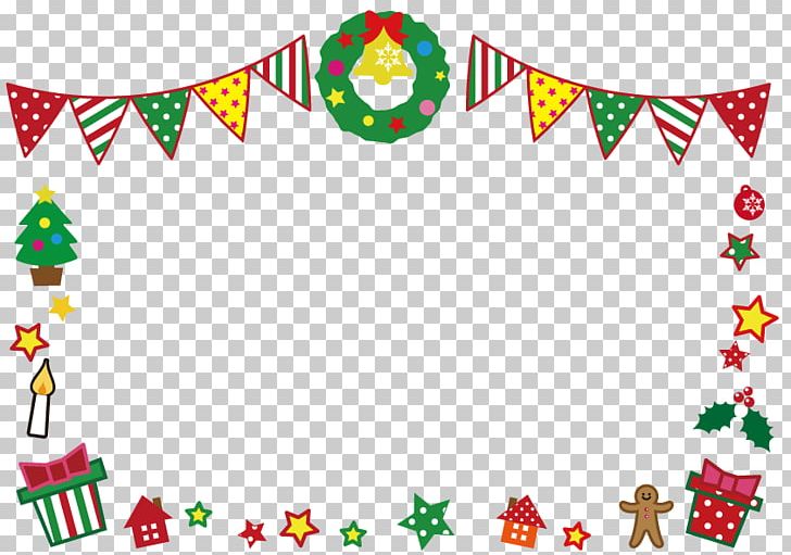 Christmas Garland Frame PNG, Clipart, Area, Christmas, Christmas Day, Christmas Decoration, Christmas Ornament Free PNG Download
