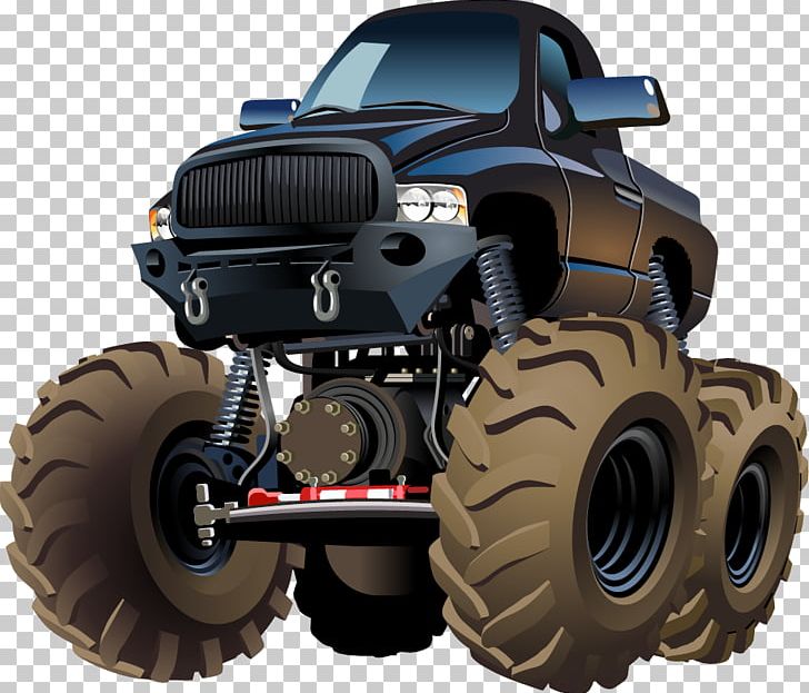cartoon monster truck images