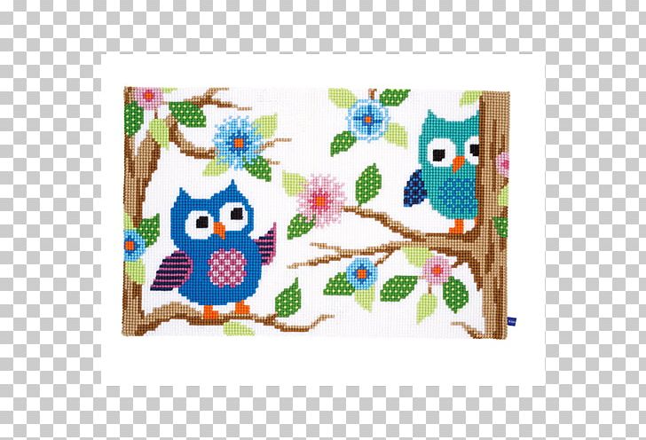 Cross-stitch Embroidery Needlework Owl Talk Rug Cross Stitch Kit PNG, Clipart, Area, Baby Toys, Bird, Bird Of Prey, Craft Free PNG Download