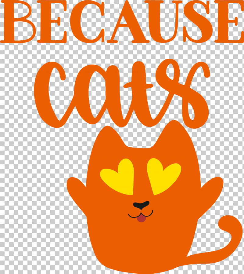 Because Cats PNG, Clipart, Cartoon, Cat, Geometry, Happiness, Line Free PNG Download