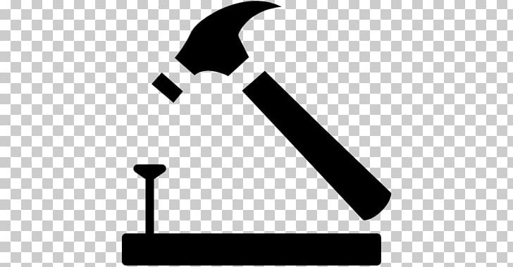Hammer Computer Icons Tool Nail PNG, Clipart, Angle, Black, Black And White, Brand, Claw Hammer Free PNG Download