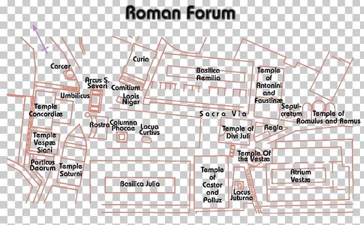 Roman Forum Ancient Rome Map Pompeii PNG, Clipart, Ancient Roman Architecture, Ancient Rome, Area, Circus Maximus, Diagram Free PNG Download