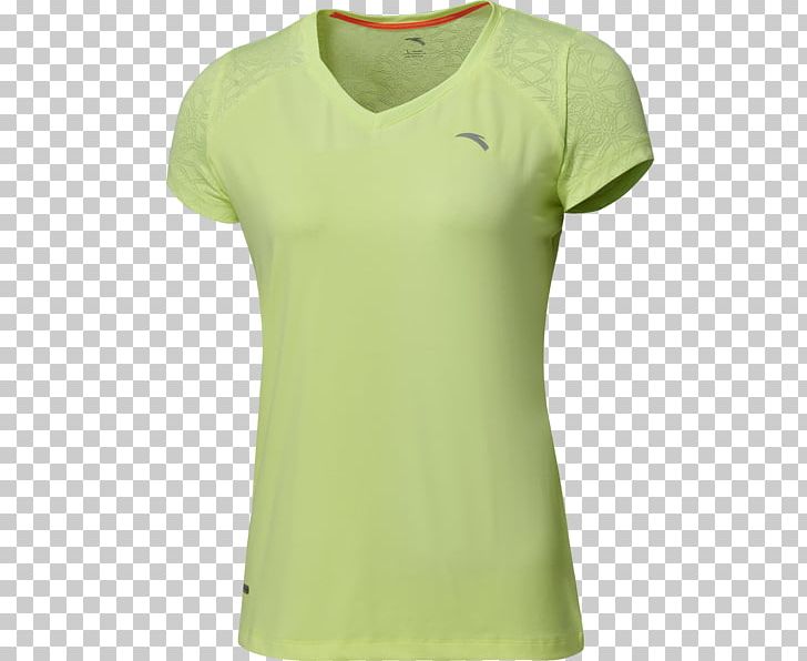 T-shirt Green Sleeve Neck PNG, Clipart, Active Shirt, Clothing, Green, Neck, Shirt Free PNG Download