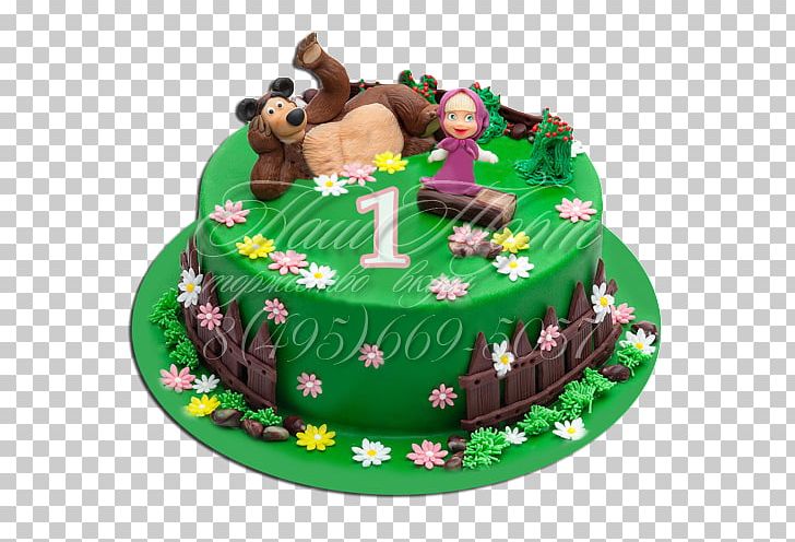 Torta Cupcake Masha Birthday Cake Bear PNG - Free Download.