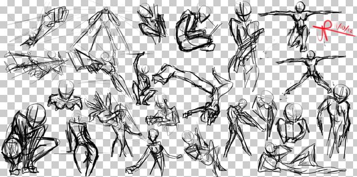Dynamic Figure Drawing Gesture Drawing Sketch PNG, Clipart, Art, Artwork, Black And White, Cartoon, Deviantart Free PNG Download