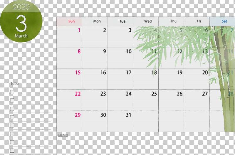 Text Green Line Font Number PNG, Clipart, 2020 Calendar, Green, Line, March 2020 Calendar, March 2020 Printable Calendar Free PNG Download