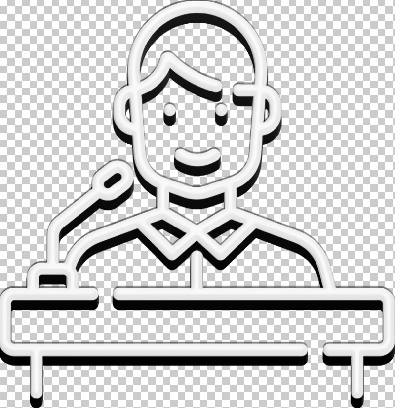 Politician Icon Voting Icon Speaker Icon PNG, Clipart, Behavior, Geometry, Human, Line, Line Art Free PNG Download
