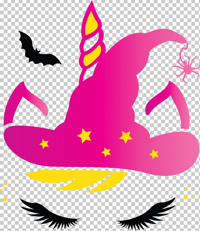 Halloween Unicorn PNG, Clipart, Costume Accessory, Costume Hat, Halloween Unicorn, Wing, Witch Hat Free PNG Download