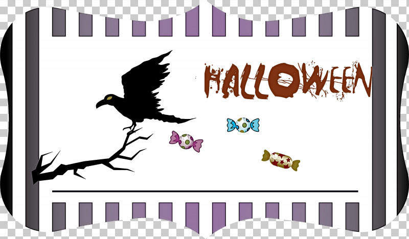 Happy Halloween Halloween PNG, Clipart, Beak, Birds, Halloween, Happy Halloween, Line Free PNG Download