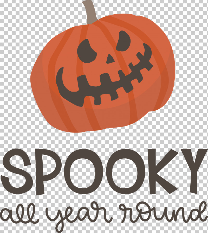 Spooky Halloween PNG, Clipart, Fruit, Halloween, Logo, Meter, Pumpkin Free PNG Download