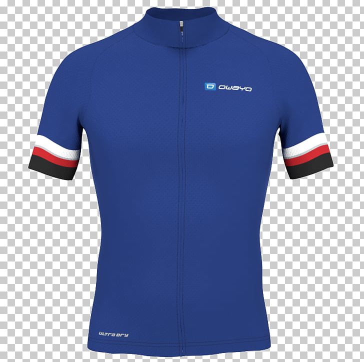 T-shirt Polo Shirt Cycling Jersey Sweater PNG, Clipart, Active Shirt, Blue, Clothing, Cobalt Blue, Cycling Free PNG Download