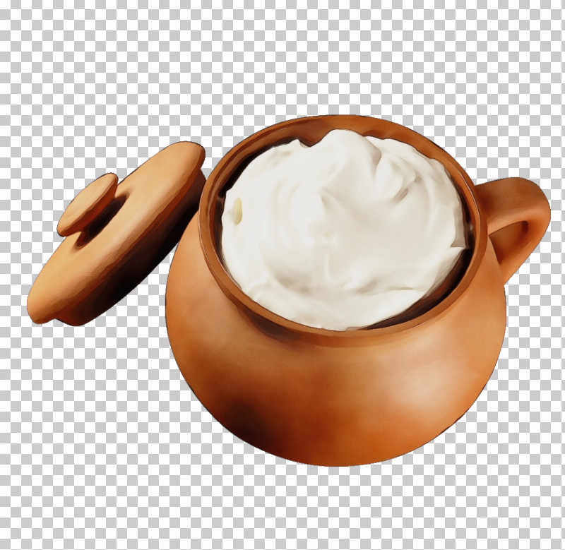 Cream Food Whipped Cream Crème Fraîche Hot Chocolate PNG, Clipart, Cappuccino, Cream, Dish, Food, Hot Chocolate Free PNG Download