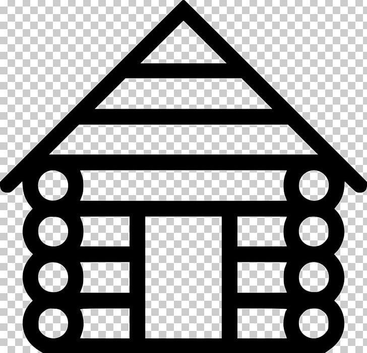 Computer Icons Log Cabin Cottage PNG, Clipart, Accommodation, Angle, Apartment, Area, Black And White Free PNG Download