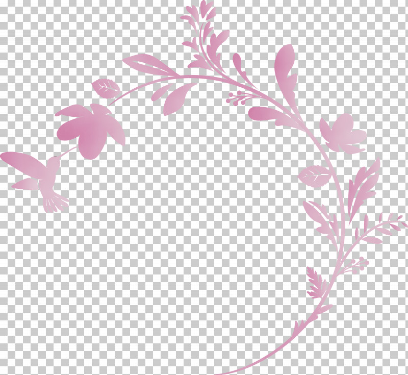 Pink Lilac Plant Flower Leaf PNG, Clipart, Branch, Decoration Frame, Floral Frame, Flower, Flower Frame Free PNG Download