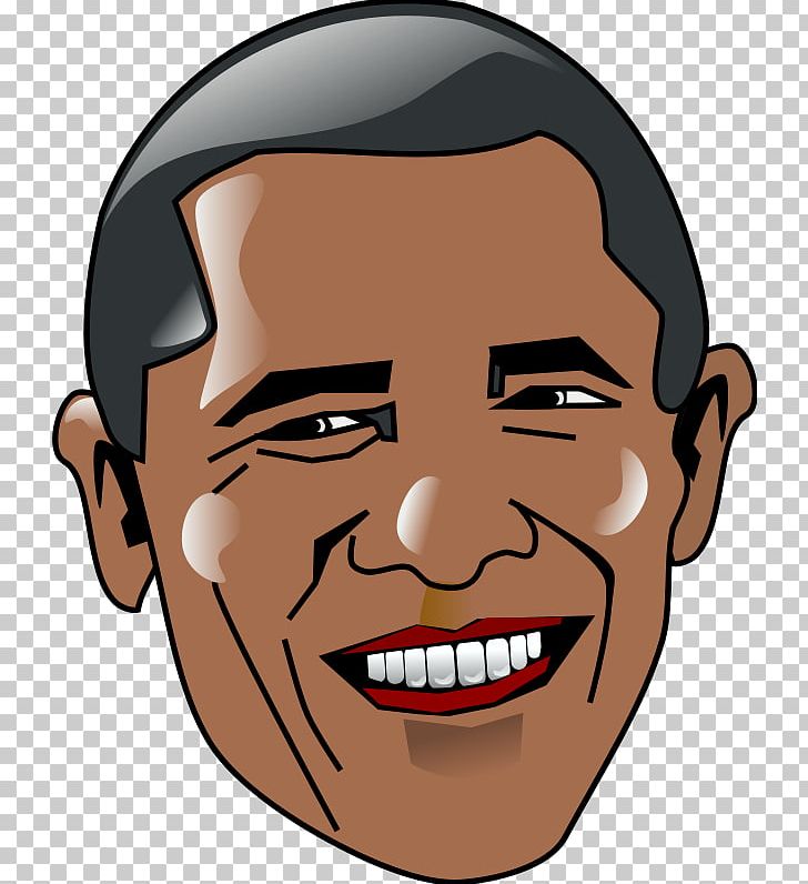 Barack Obama President Of The United States PNG, Clipart, Cartoon, Cheek, Chin, Copyright, Emotion Free PNG Download