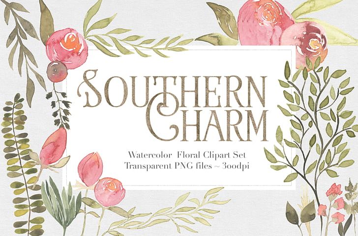 Flower Cuisine Of The Southern United States Floral Design PNG, Clipart, Calligraphy, Creative Market, Flora, Floral Design, Floristry Free PNG Download