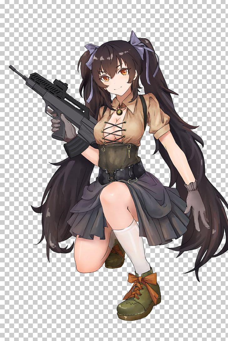 Girls' Frontline QBZ-95 FAMAS Imgur PNG, Clipart, Action Figure, Anime, Assault Rifle, Black Hair, Brown Hair Free PNG Download