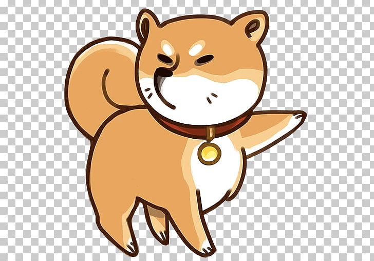 Shiba Inu Whiskers Sticker Telegram Akita PNG, Clipart, Artwork, Bear, Big Cat, Big Cats, Canidae Free PNG Download