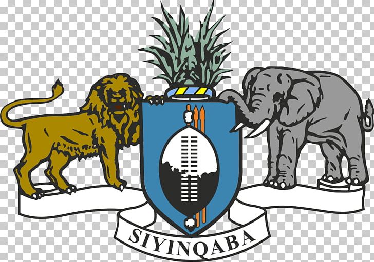 Coat Of Arms Of Swaziland Gallery Of Coats Of Arms Of Sovereign States Flag Of Swaziland PNG, Clipart, Artwork, Big Cats, Carnivoran, Cat Like Mammal, Coat Of Arms Free PNG Download