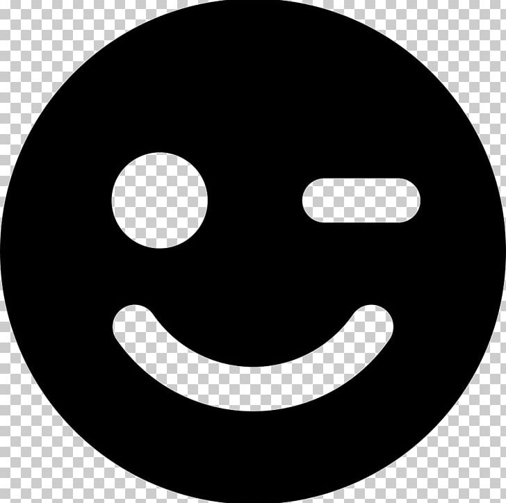 Smiley Wink Face Emoticon Symbol PNG, Clipart, Black And White, Character, Circle, Circular, Computer Icons Free PNG Download