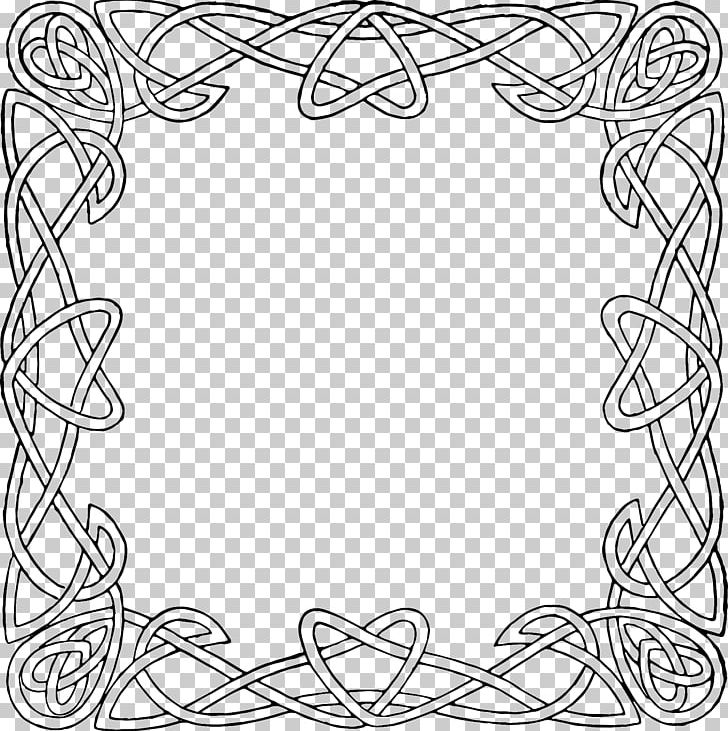 Celtic Knot Celtic Frames And Borders Ornament PNG, Clipart, Are, Black And White, Celtic Frames And Borders, Celts, Circle Free PNG Download