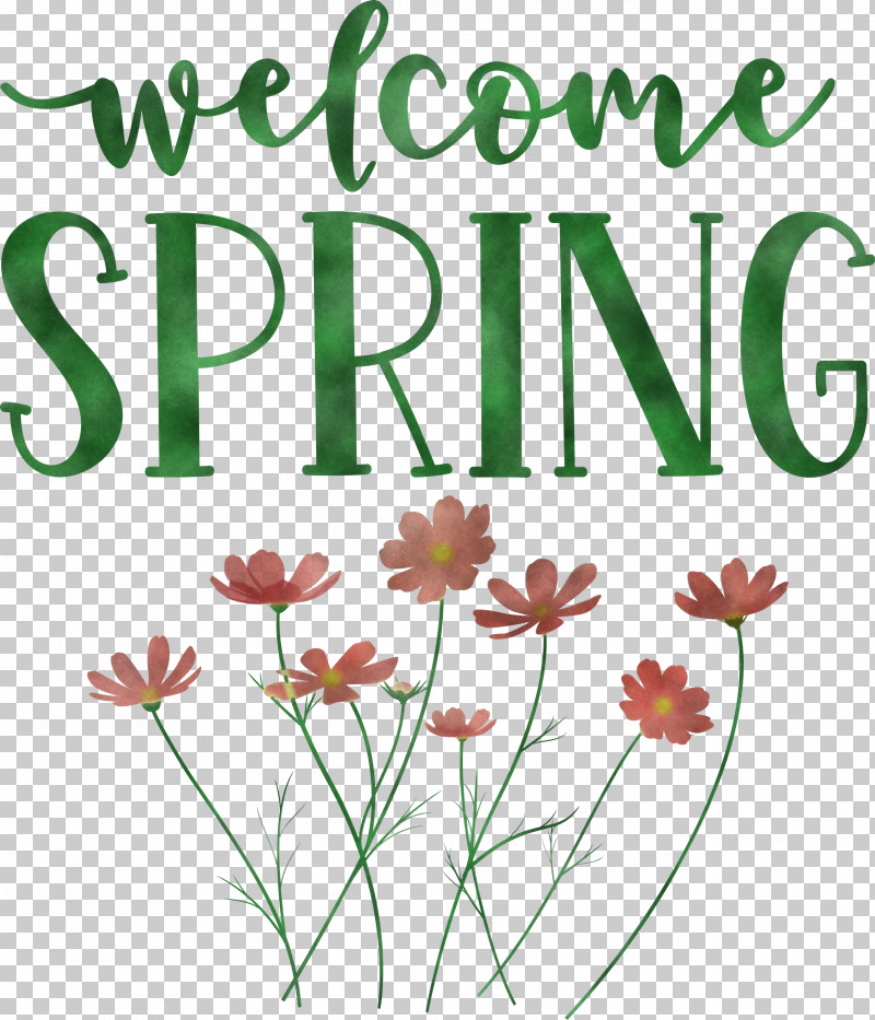 Welcome Spring Spring PNG, Clipart, Cut Flowers, Flora, Floral Design, Flower, Grasses Free PNG Download