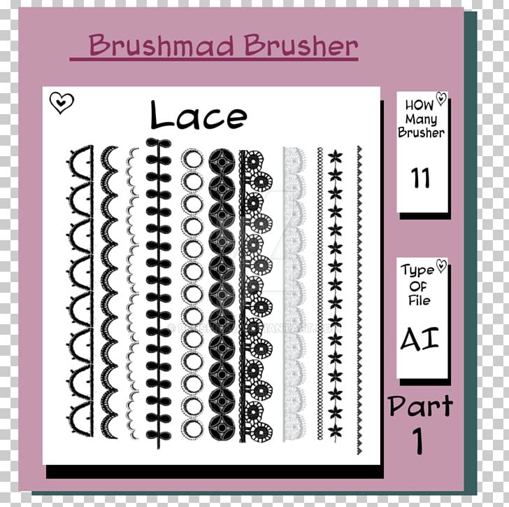 free adobe illustrator lace brushes
