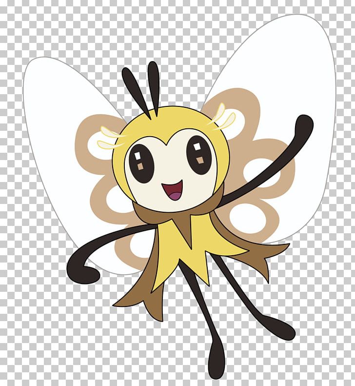 Honey Bee Butterfly PNG, Clipart, Bee, Butterflies And Moths, Butterfly, Cartoon, Fictional Character Free PNG Download