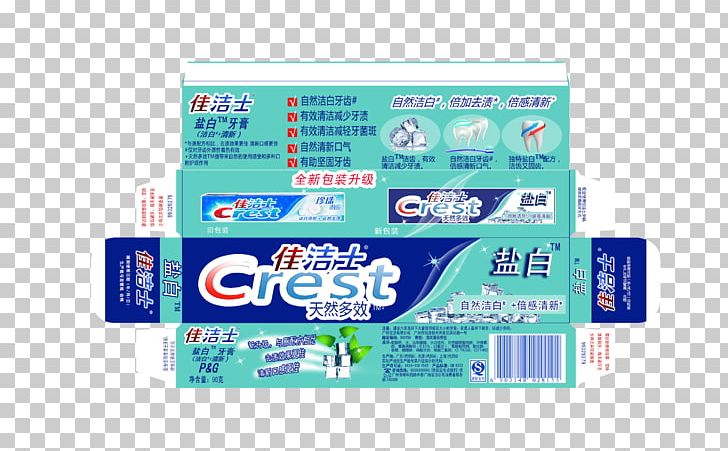 Crest Packaging And Labeling Toothpaste PNG, Clipart, Blue, Box, Brand, Computer Icons, Crest Free PNG Download