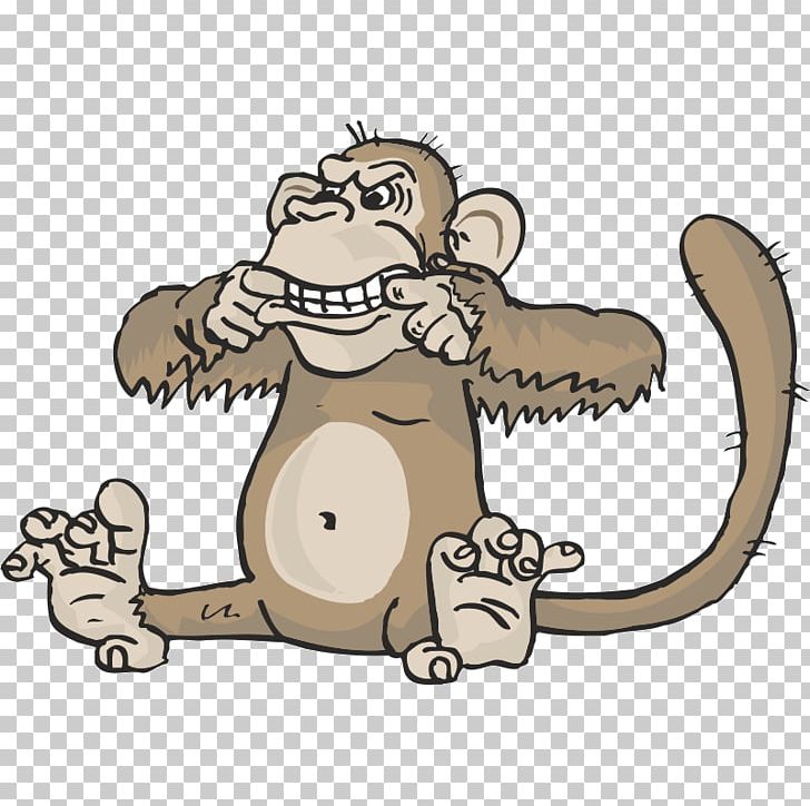 Monkey Macaque Desktop Animal PNG, Clipart, Animal, Animals, Carnivoran, Cartoon, Cartoon Monkey Free PNG Download