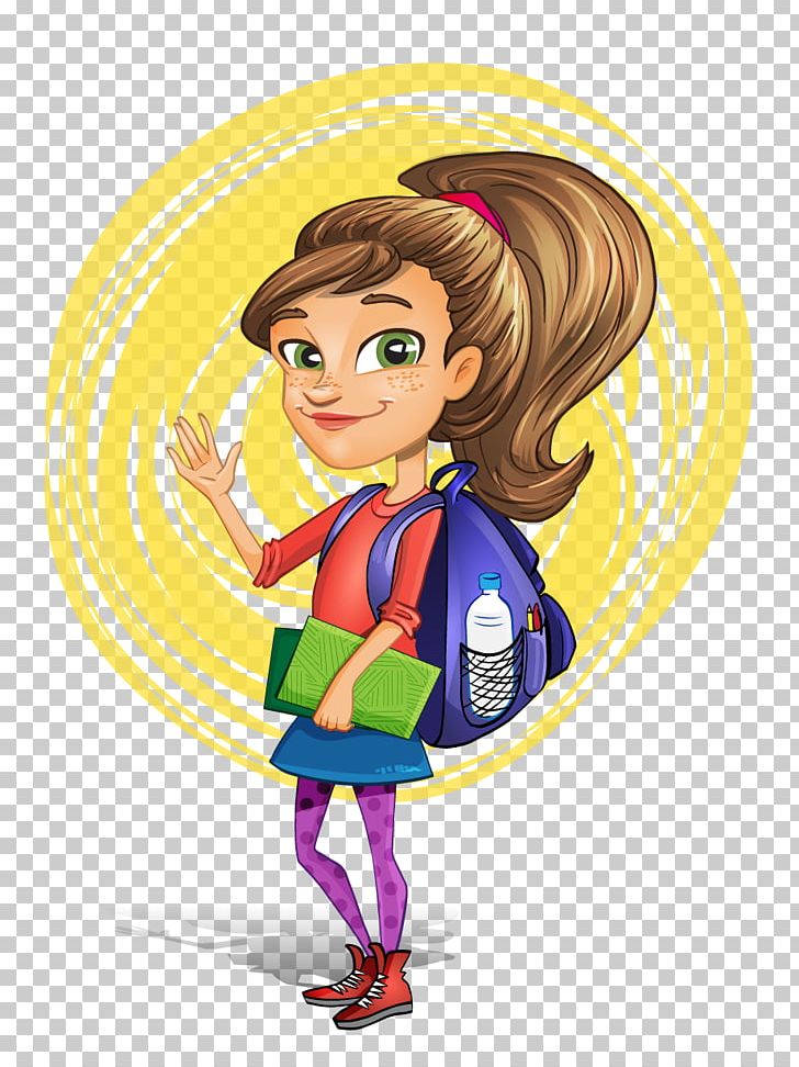 Student Cartoon High School PNG, Clipart, Art, Brown Hair, Cartoon, Child, Classroom Free PNG Download